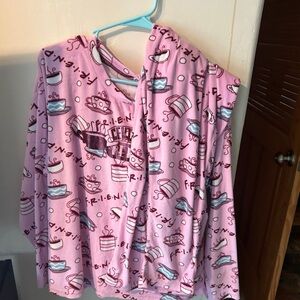 Source Unknown Pink Friends Pajama Set
